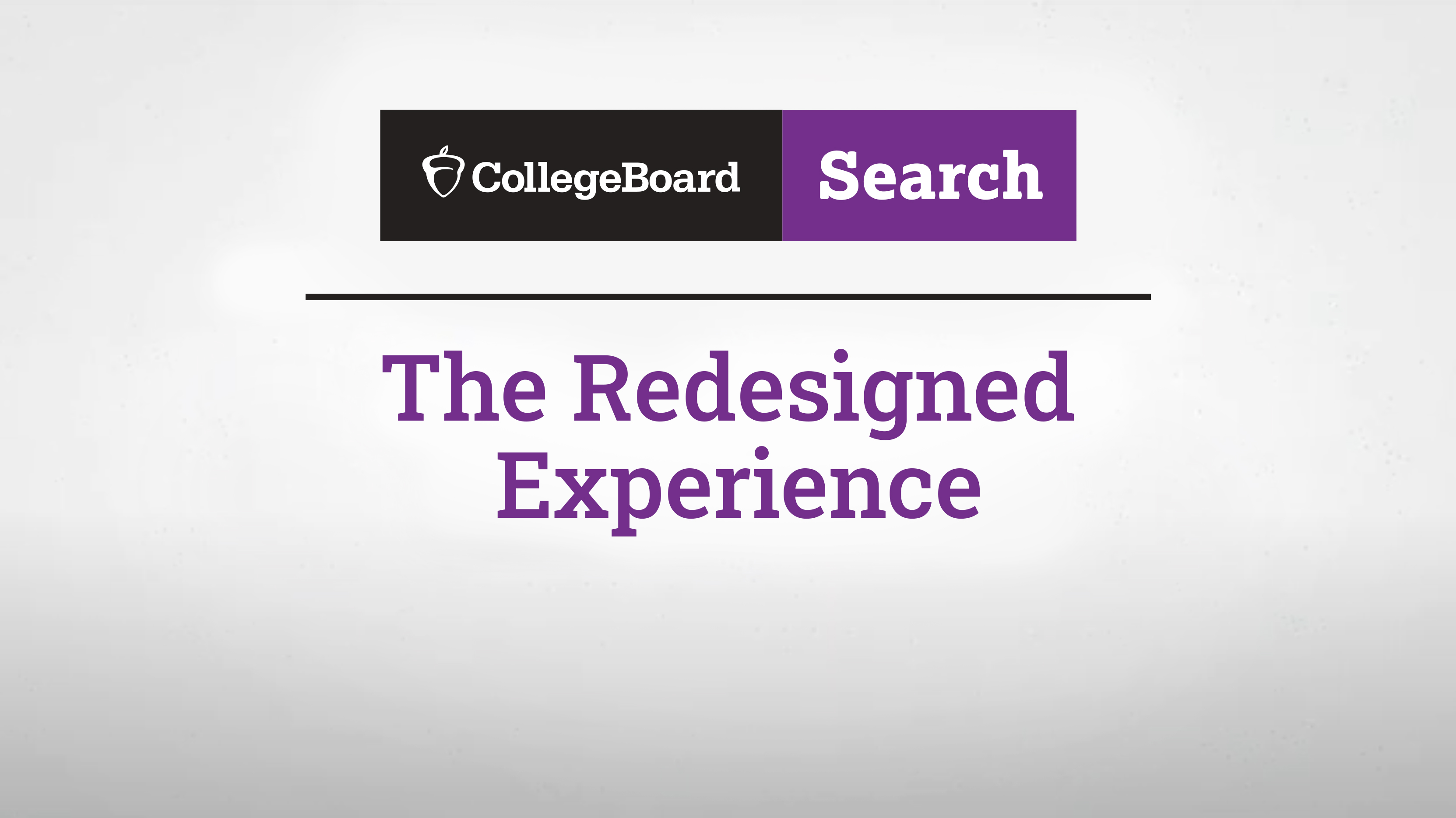 Watch video The Redesigned Experience